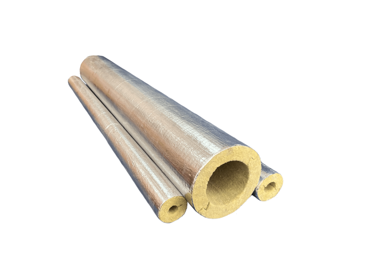 Цилиндры минераловатные тепло и звукоизоляционные огнезащитные EURO-ШЕЛЛ Ц 100, 1000x25x30