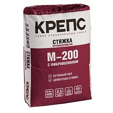 Крепс Стяжка М-200 с Фиброволокном 25кг (56шт)